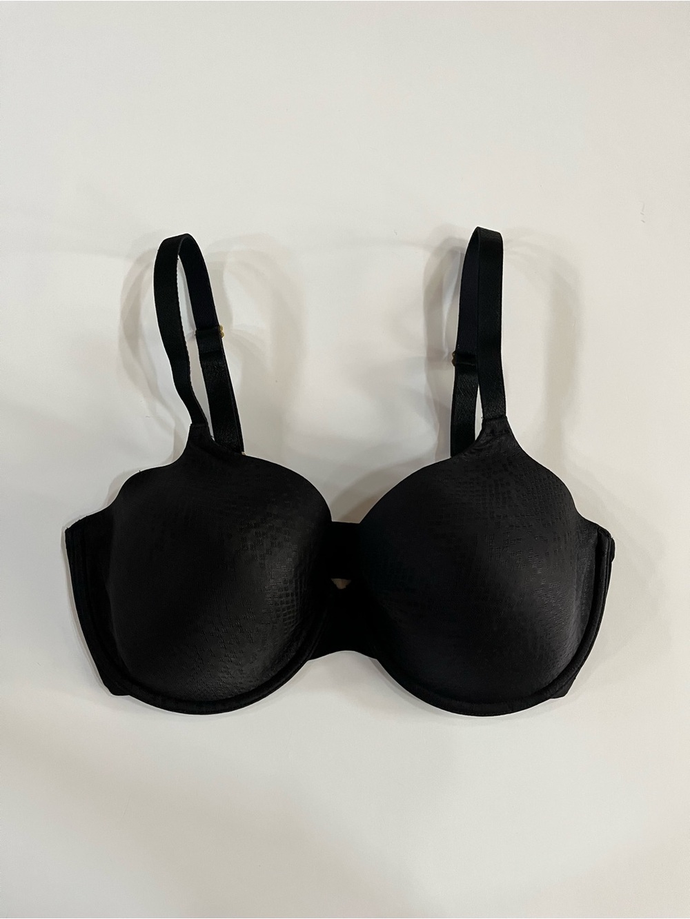 Natori Black underwire lightly padded T-Shirt Bra, size 34DDD